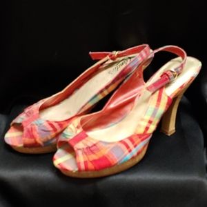 Candies plaid shoes